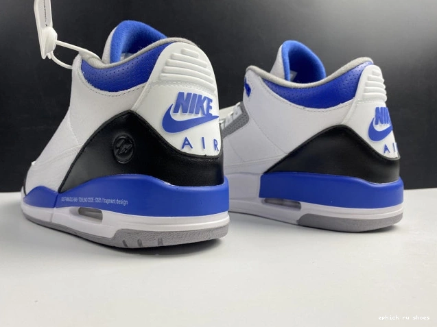 Cheap Jordan Blue 3 White Air CT8532-040 Retro 0811